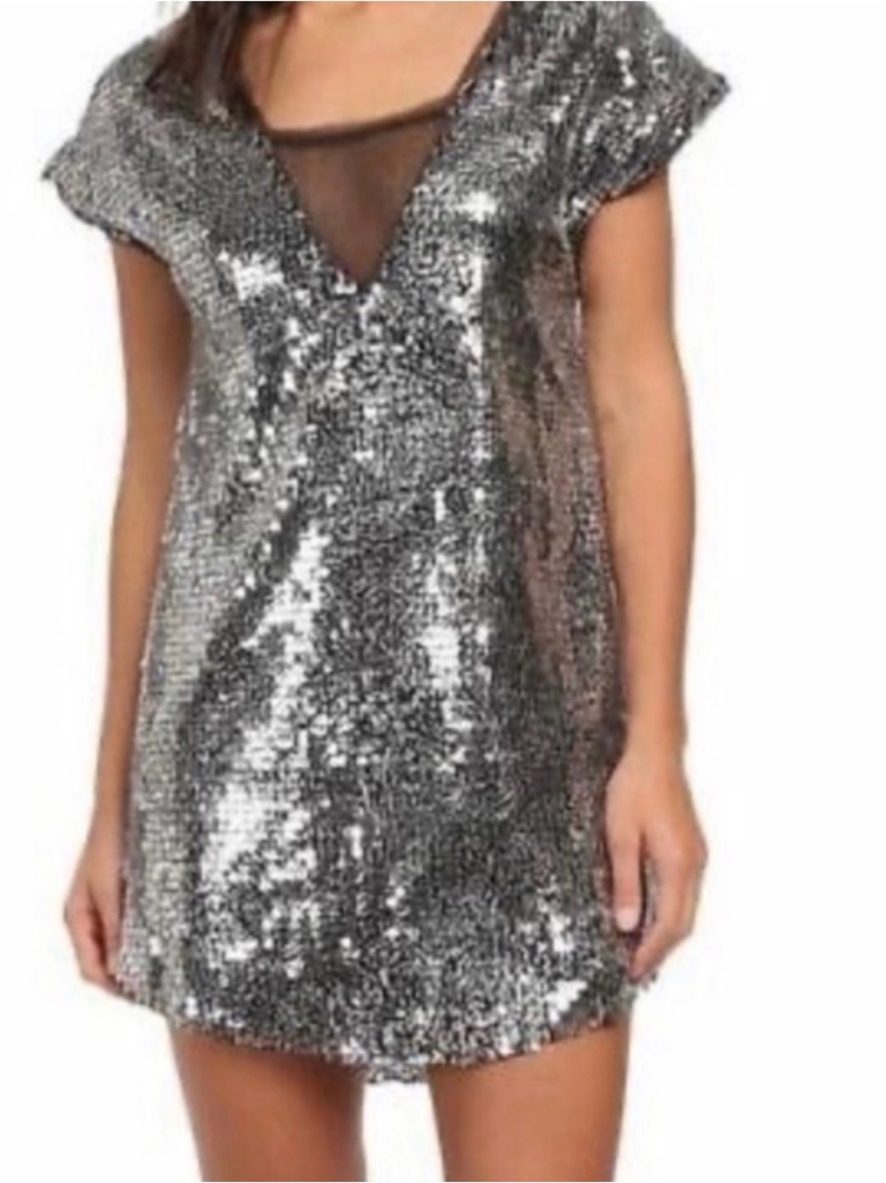 Free People Midnight Dreamer Sequin Dress